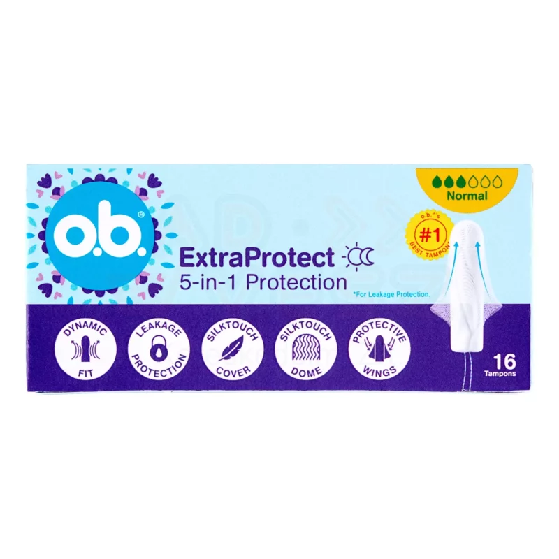 o.b. tampon 16 db Extra Protect Normal Kép