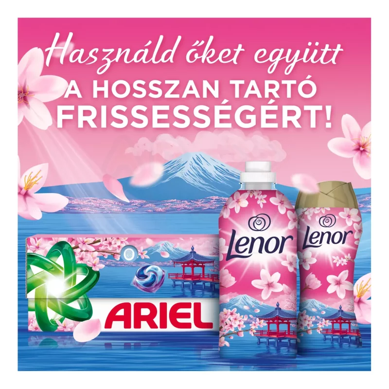 Ariel mosókapszula 60 db Japanese Blossom Kép