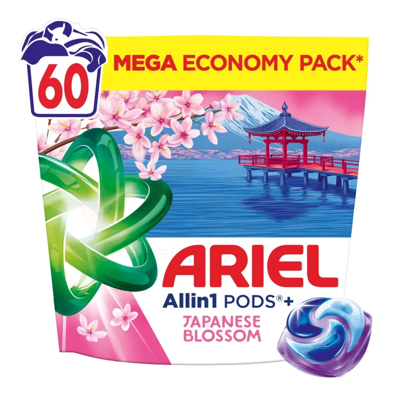 Ariel mosókapszula 60 db Japanese Blossom Kép