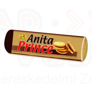 Anita Prince töltött keksz 125 g Kakaós ízű krémmel