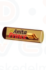 Anita Prince töltött keksz 125 g Kakaós ízű krémmel Kép