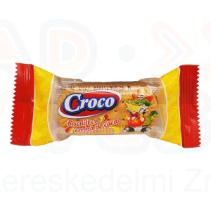CROCO Szendvicskeksz 25 g Kakaós krémmel töltve