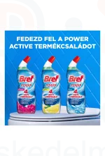 Bref Power Active Gél toalett tisztítószer 750 ml Lemon Kép