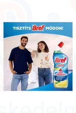 Bref Power Active Gél toalett tisztítószer 750 ml Lemon Kép