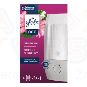 Glade® ONE sense & spray automata légfrissítő készülék 1 db+10 ml Relaxing Zen