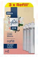 Glade® ONE koncentrált légfrissítő aeroszol utántöltő 2+1 Romantic Vanilla Blossom Kép
