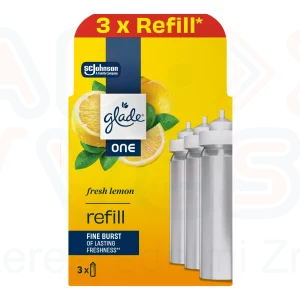 Glade® ONE koncentrált légfrissítő aeroszol utántöltő 2+1 Fresh Lemon