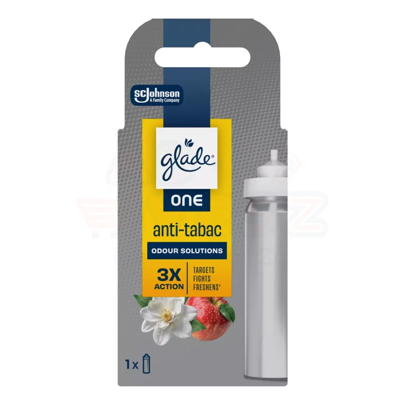 Glade® ONE koncentrált légfrissítő aeroszol utántöltő 10 ml ANTI-TABAC Kép