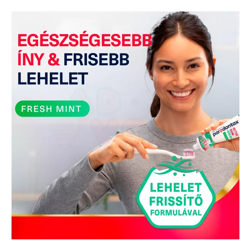 Parodontax Gum&Breath Fresh Mint fluoridos fogkrém 75 ml Kép