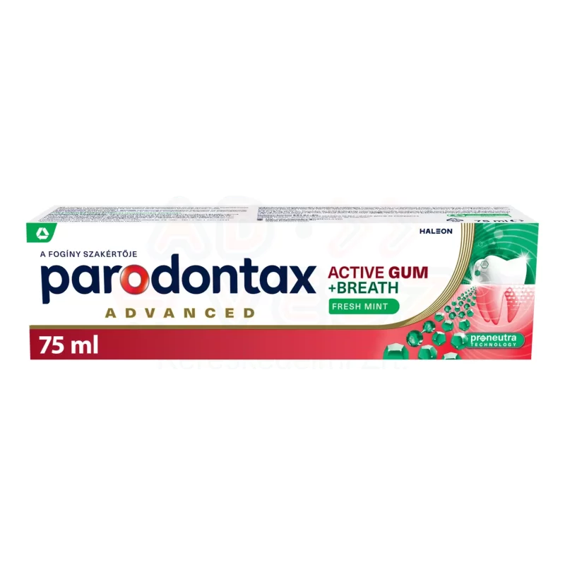 Parodontax Gum&Breath Fresh Mint fluoridos fogkrém 75 ml Kép